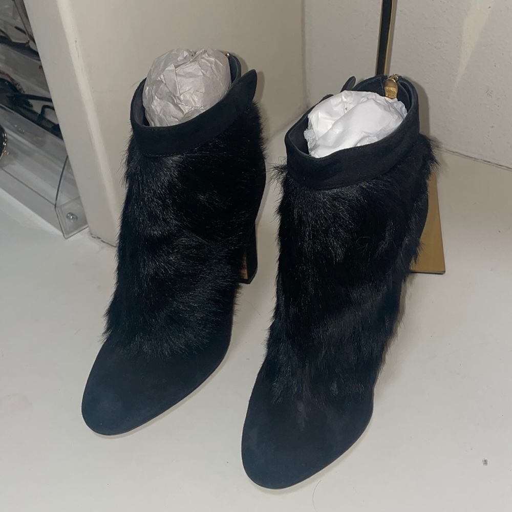 Dolce & gabbana pony hair boots